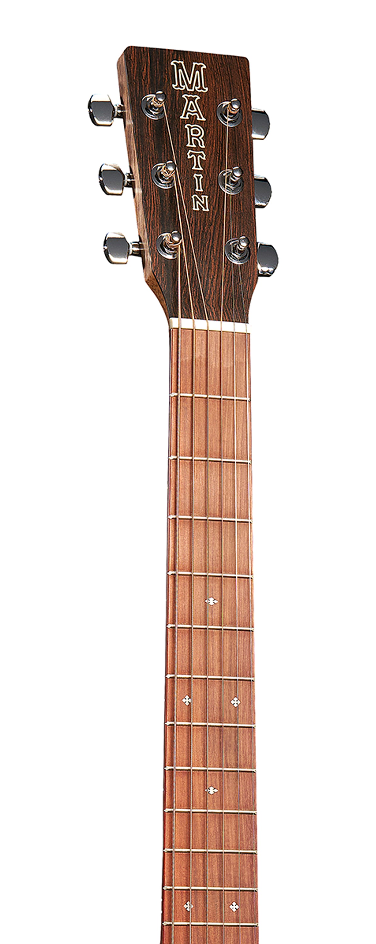 Headstock & Neck of Martin 000-X2E Brazilian Burst Guitar image number 4